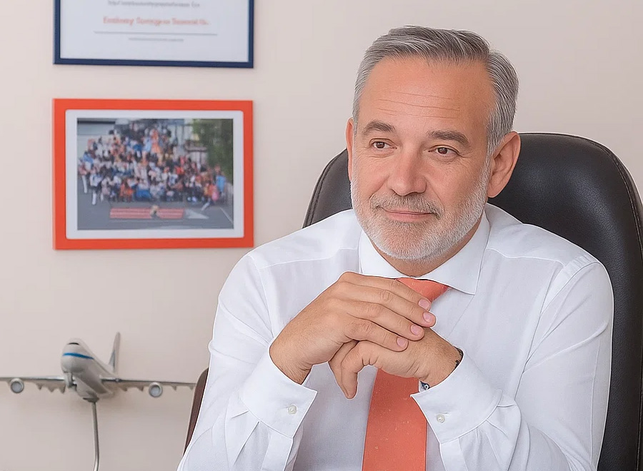 JAVIER GARCIA DEL VALLE, CEO HAPPY TOUR. WHEN A HAPPY MAN MEETS ROMANIA